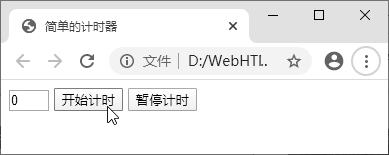 图 8-13 计时器初始